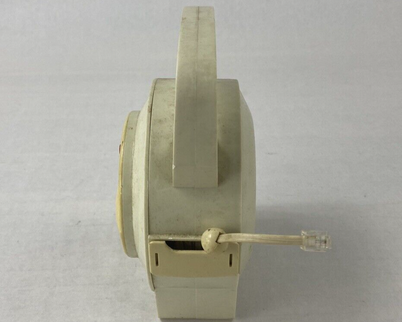 Vintage PORT-A-PHONE Leviton Cable 50 Foot Telephone Cord Reel Double Outlet