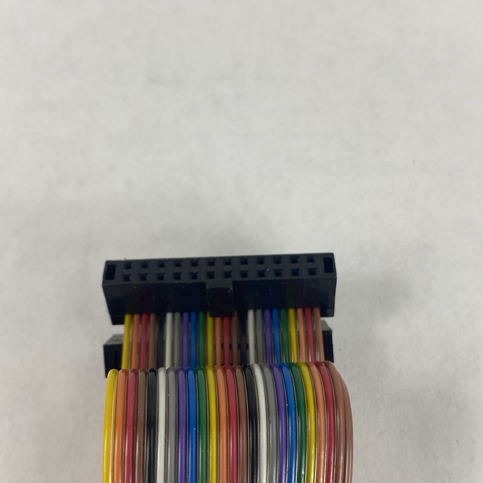 24 Pin 4ft Multi Coloured Flat Ribbon Cable Wire Lot of 43