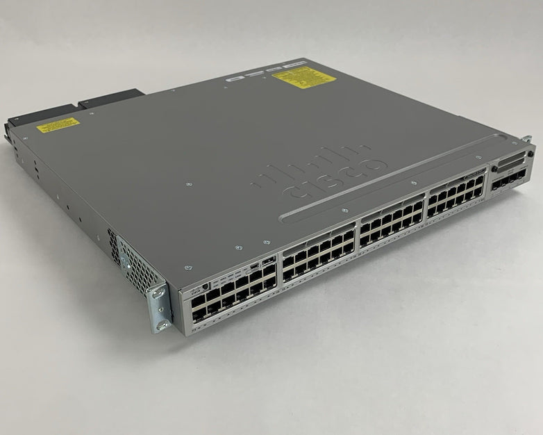Cisco WS-C3850-48PW-S V07 PoE+ 48-Port Network Switch Tested w/ C3850-NM-4-1G