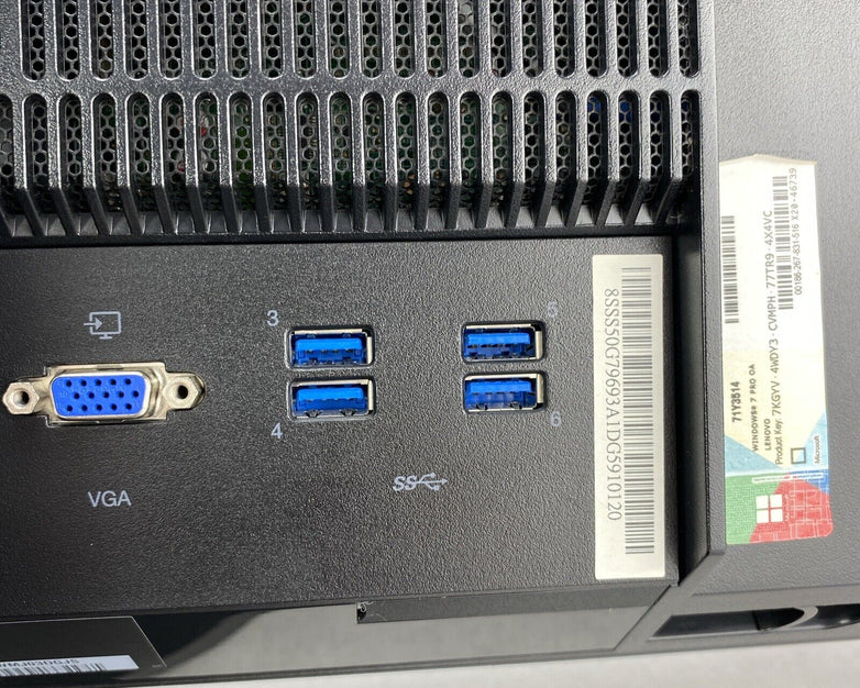 Lenovo ThinkCentre M93z 23" AIO Intel Core i5-4590S 3.0GHz 8GB RAM No HDD OS