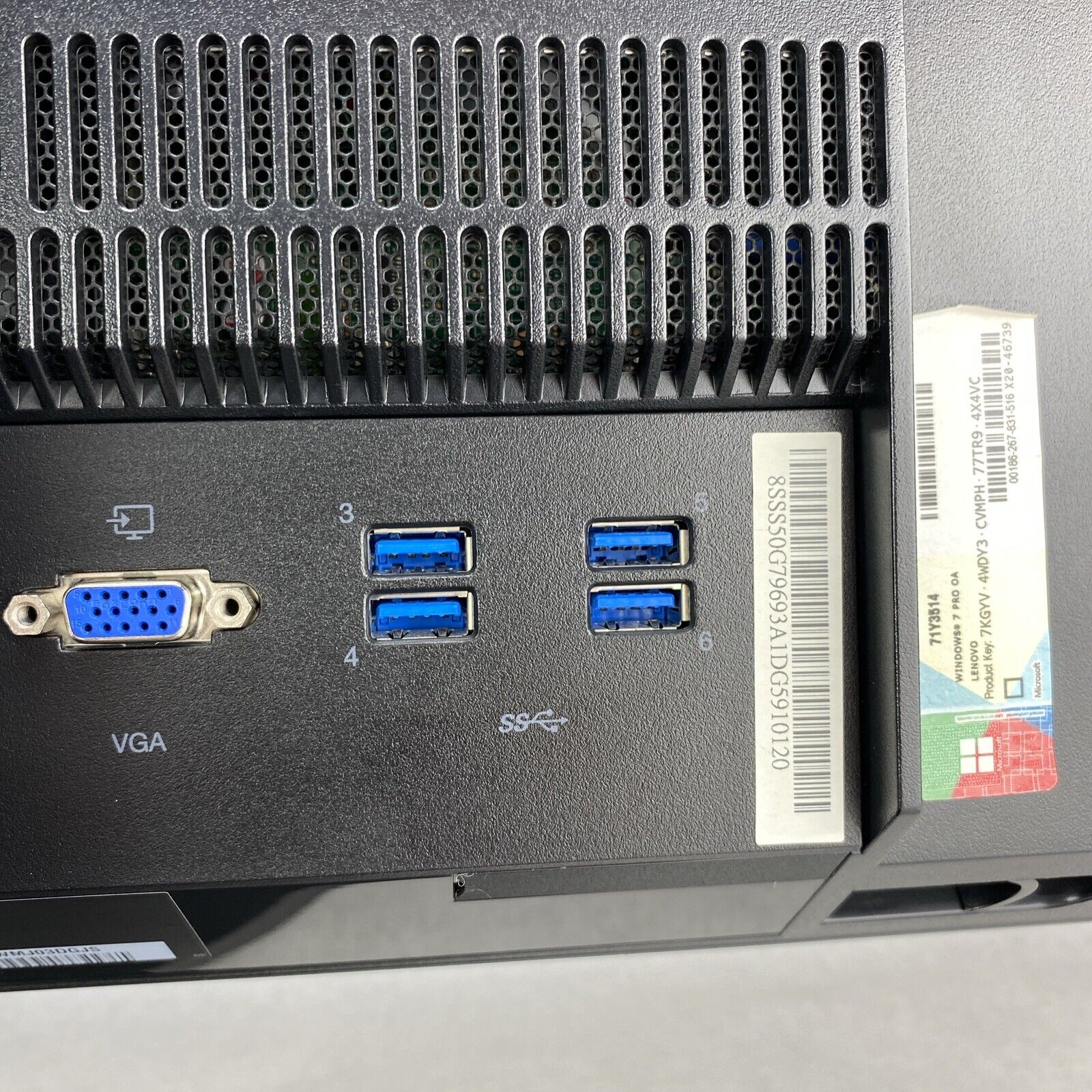 Lenovo ThinkCentre M93z 23" AIO Intel Core i5-4590S 3.0GHz 8GB RAM No HDD OS