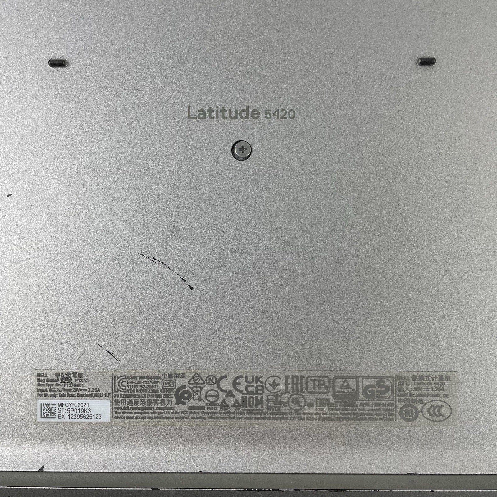 Dell Latitude 5420 14" i7-1165G7 2.80 GHz 8 GB RAM No SSD/OS/AC/Batt - Scratched15
