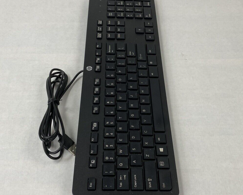 Lot of 3 HP KBAR211 USB Slim Keyboard Tested