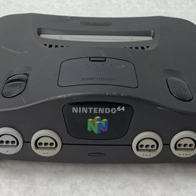 Nintendo NUS-001 64 Video Game Console + PSU + AV Cable + Controller Bundle