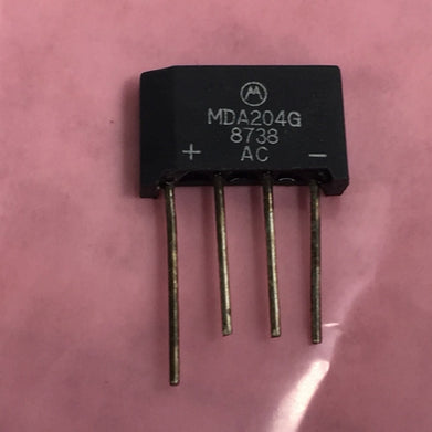 Genuine Motorola MDA204G  Bridge Rectifier Diode  2A  400V   Lot of 3