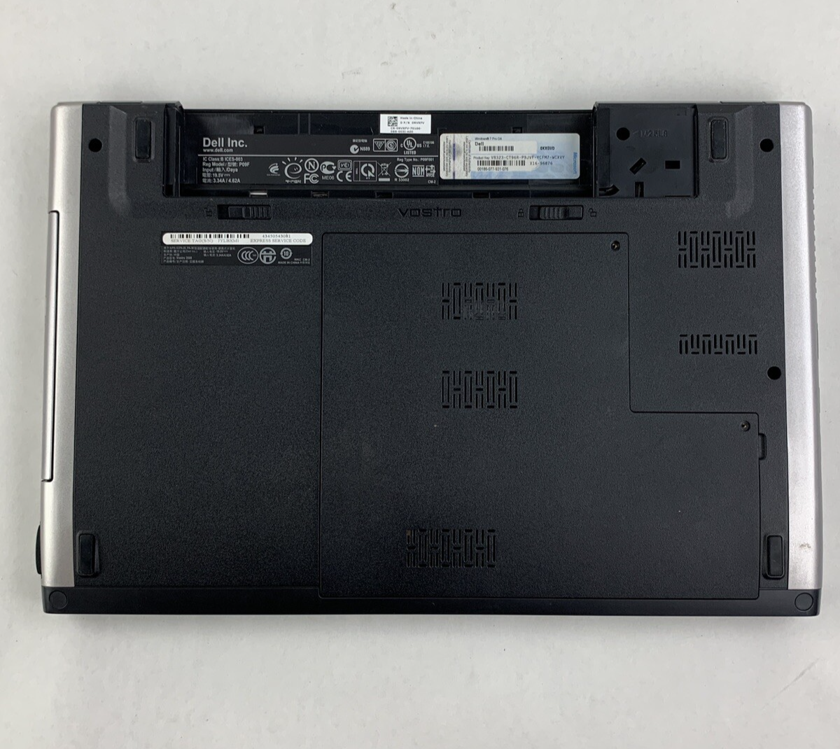 Dell Vostro 3500 Laptop i7 M 640 2.8 GHz 4 GB Ram No OS No HDD No Batt No AC