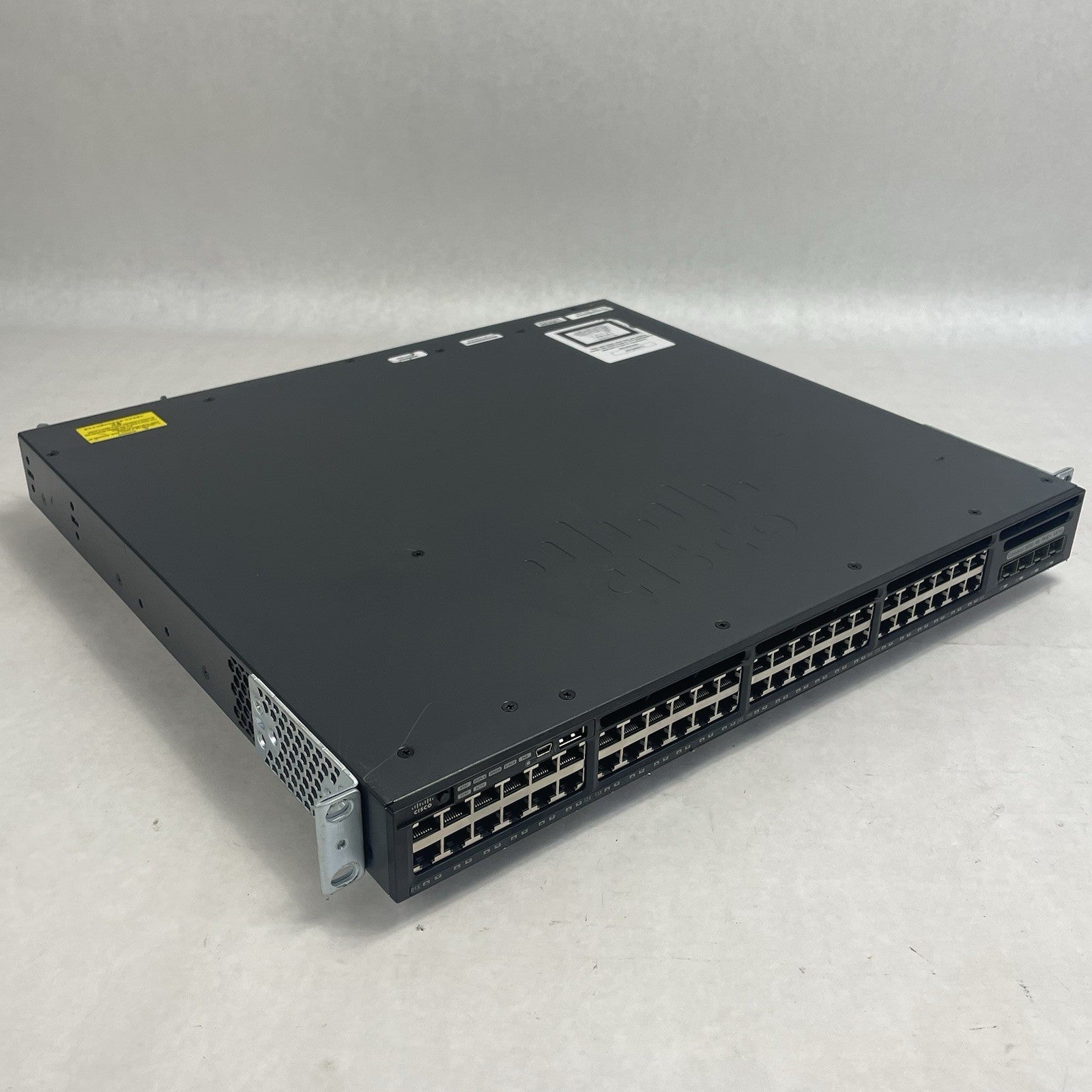 Cisco WS-C3650-48PS-S V02 Tested & Reset 1X PSU0