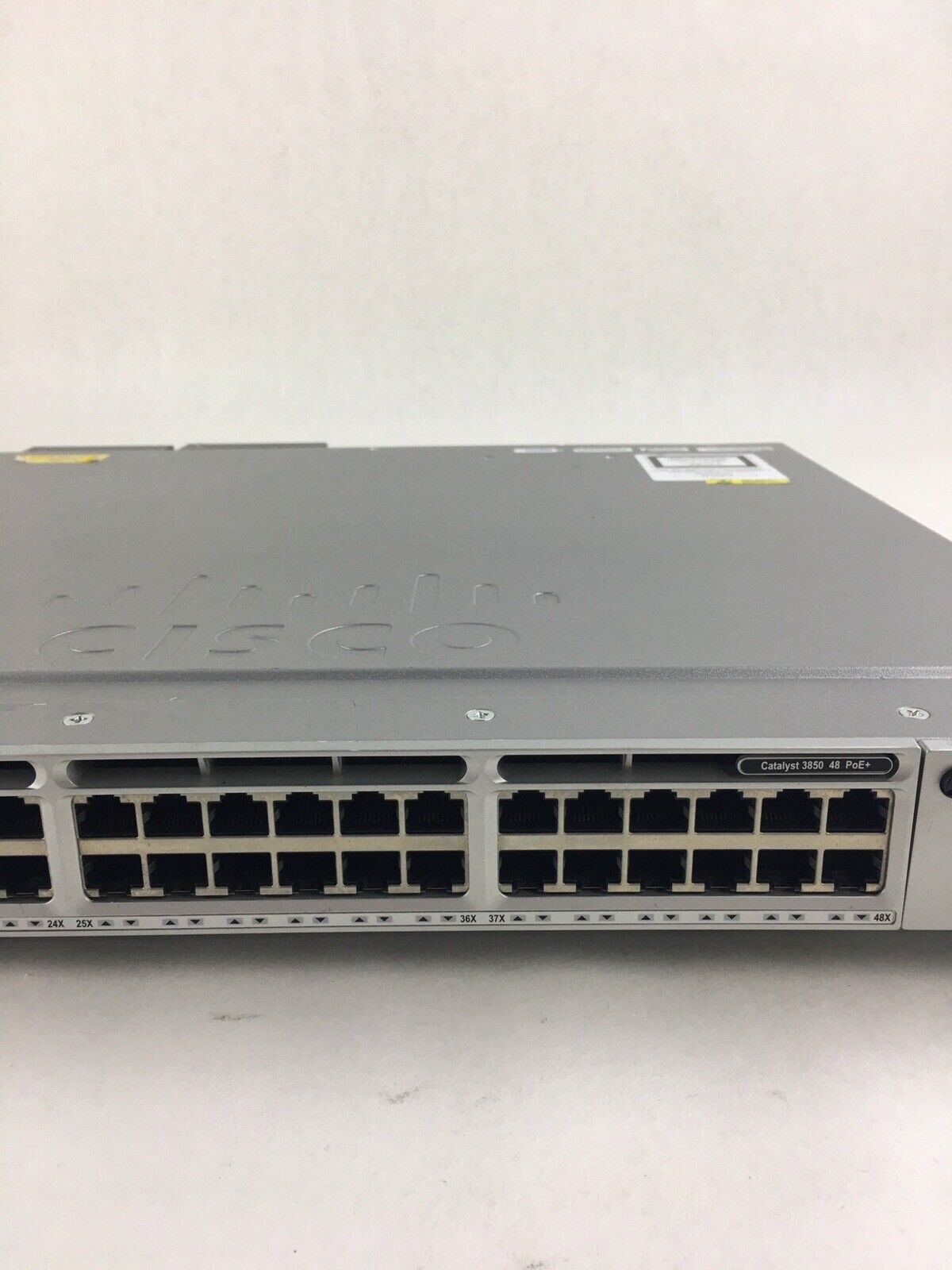 Cisco WS-C3850-48P-L 48-Port Gigabit Network Switch Tested and Reset