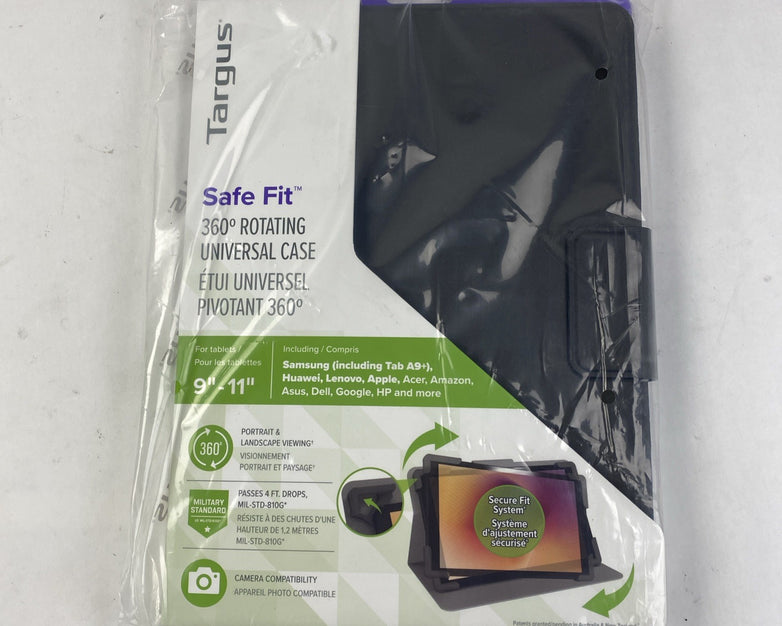 Targus Safe Fit 9"-11" 360 Rotating Case - Lot of 3