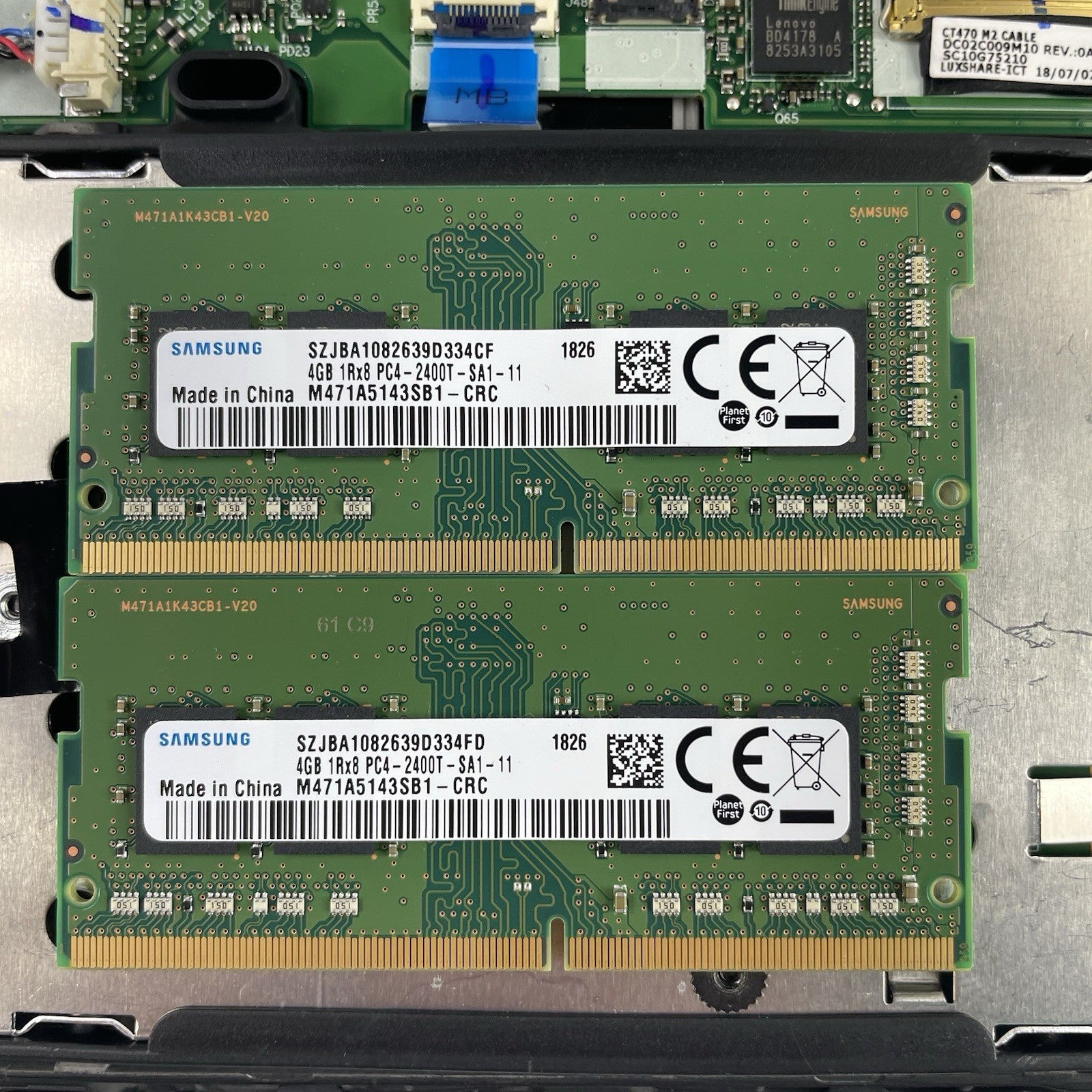 Lenovo ThinkPad T470 14" i5-6300U 2.40 GHz 8 GB RAM No SSD/OS/AC18