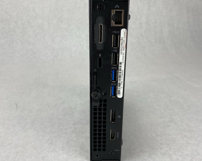 Dell OptiPlex 3040 Micro Intel Core i3-6100T 3.2GHz 8GB RAM No HDD OS Power Cord