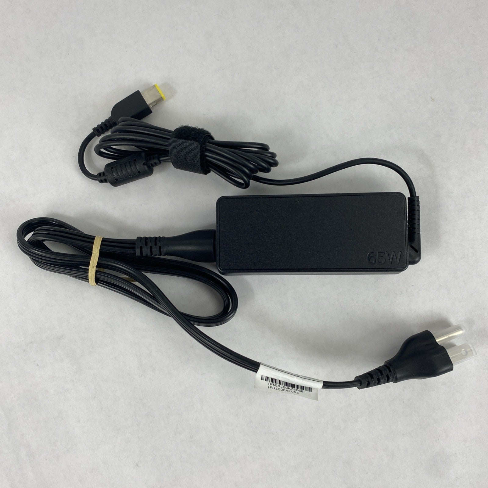 Lenovo A19-065N2A 65W 20V 3.25A Yellow Square Tip Charger AC Adapter Lot of 65