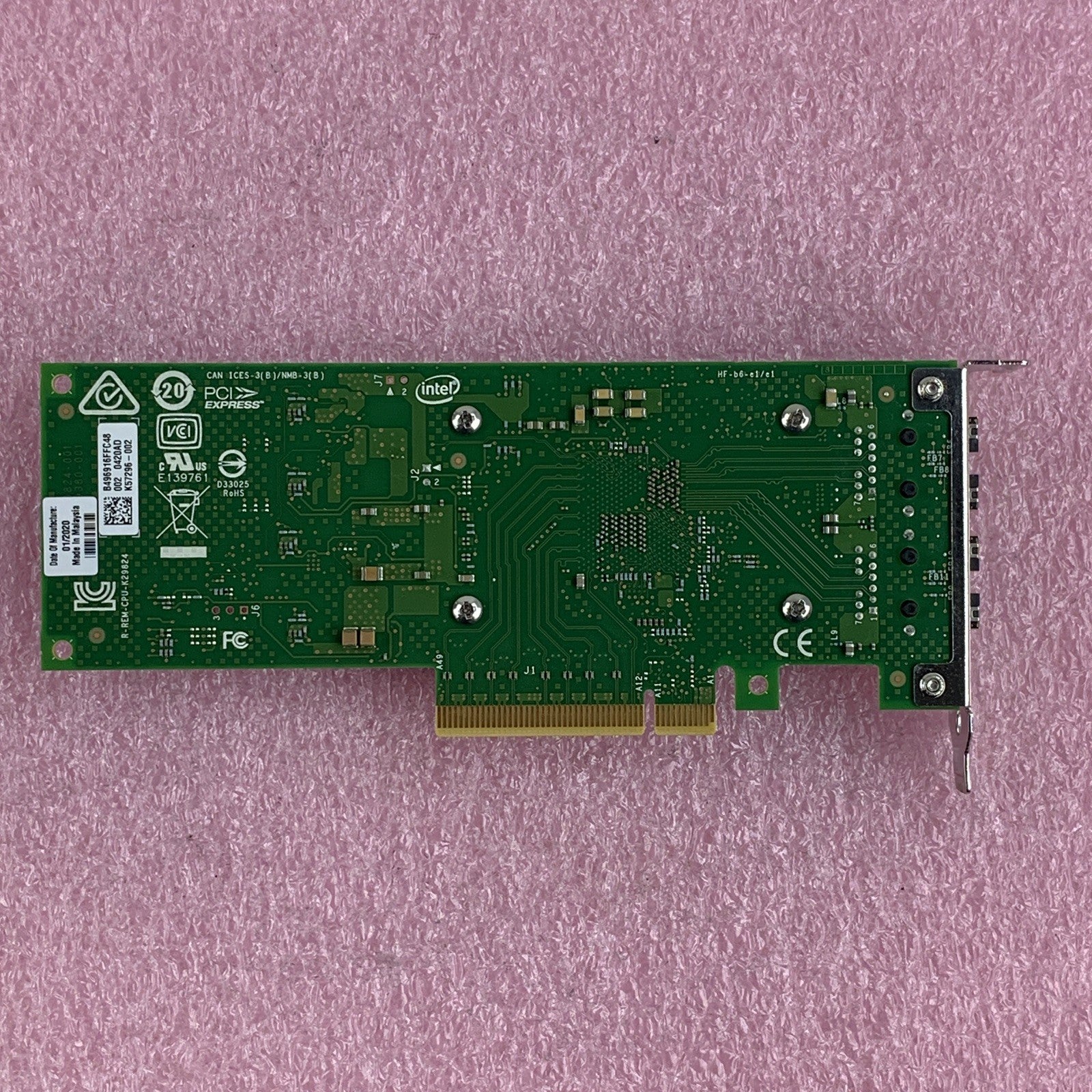 Dell HD44M Intel X710-T2L Dual Port 10GbE Base-T PCIe x8 Network Adapter