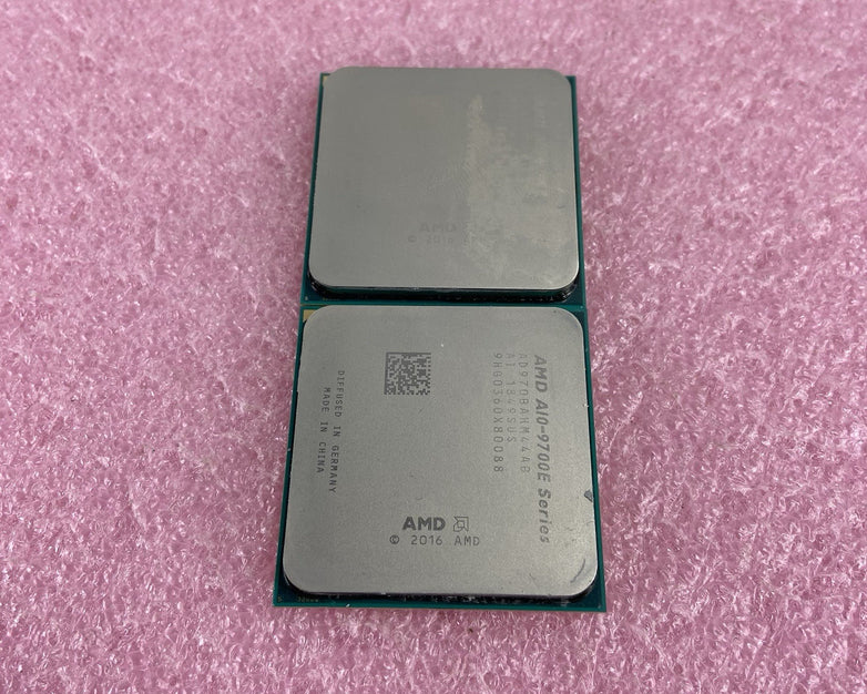 AMD A10-Series A10-9700E 3.0GHz Quad-Core Socket AM4 Desktop CPU - Lot of 2