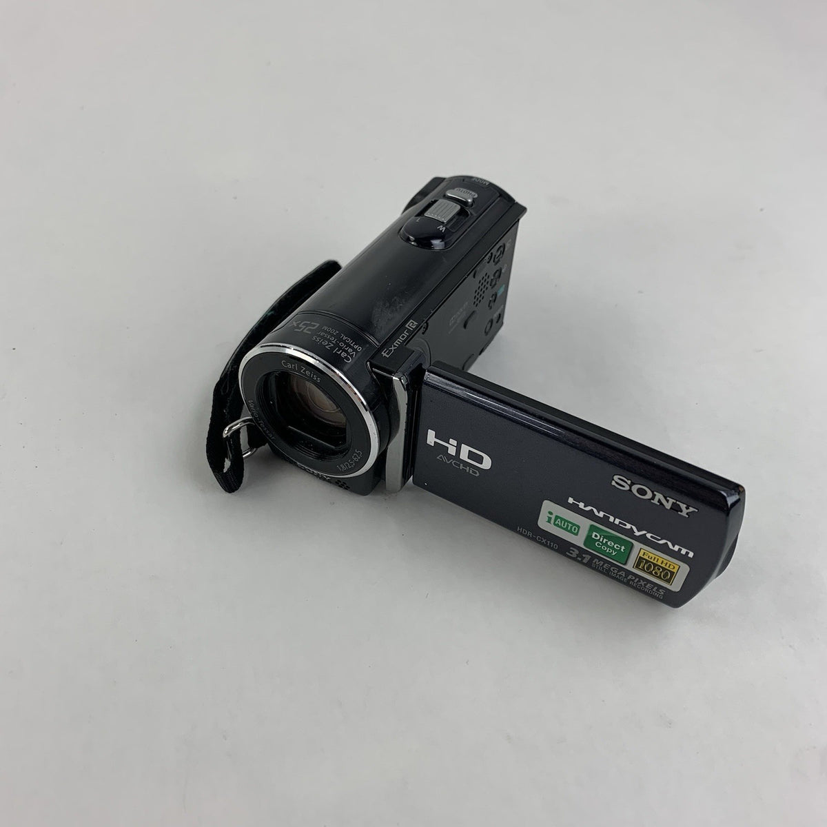 Sony HDR-CX110 Handheld Camcorder - Untested - No Battery or Charger Included0