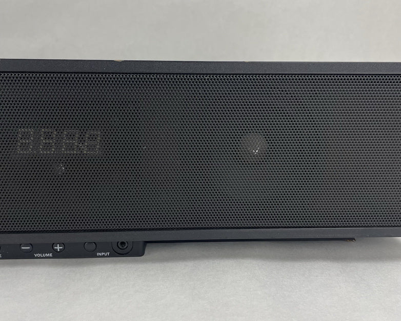 ZVOX 580 Sound Bar Sound Base Cabinet Box Subwoofer Sound System TV Platform Blk