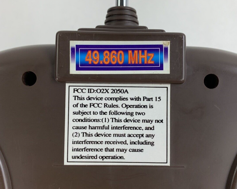 1:16 Scale M1A1 Abrams Radio Control System 49.860 MHz Power Tested