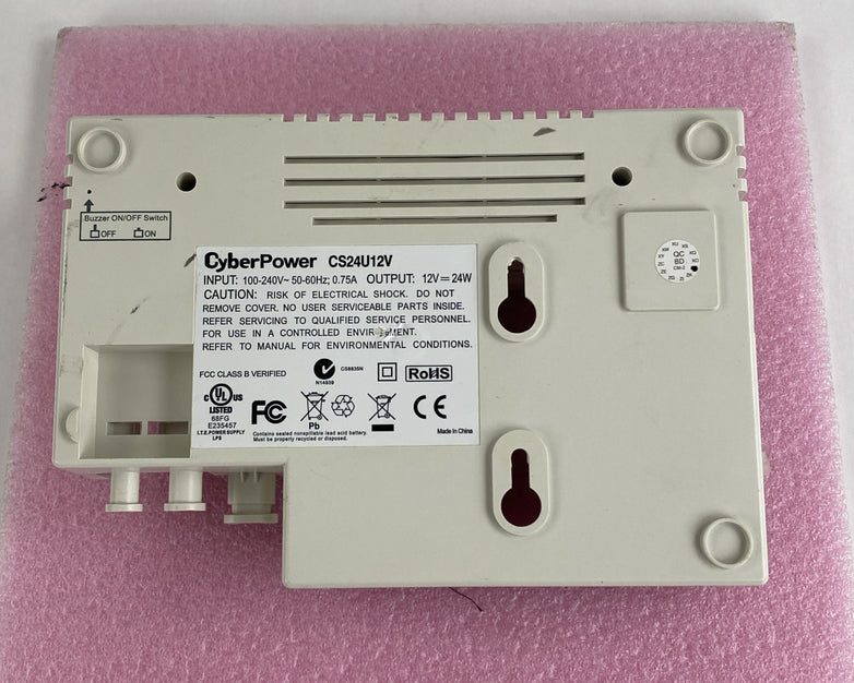 Cyber Power CS24U12V Power Supply Power Tested No Battery No Power Cord