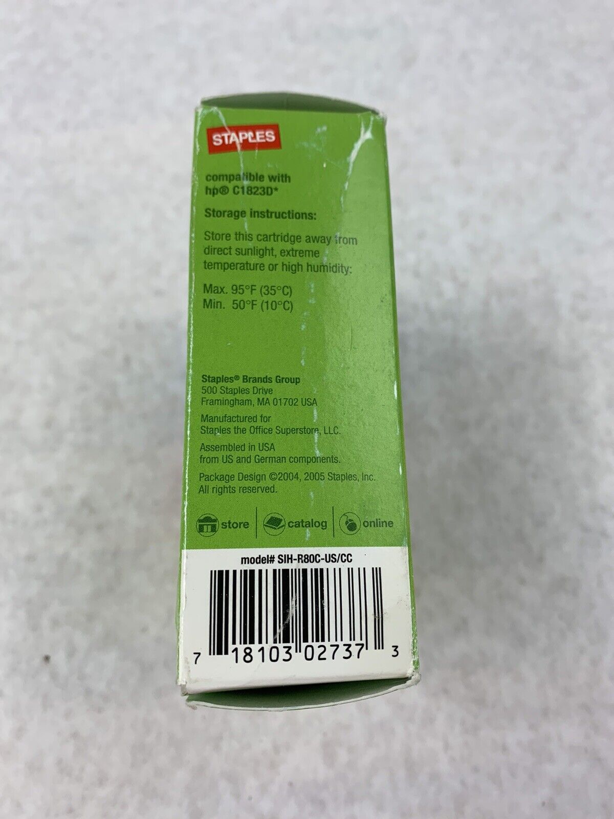 Re-manufactured Tri-Color High Yield Inkjet Cartridge for HP C1823D (HP 23)