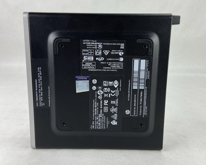 HP ProDesk 400 G5 Micro Intel Core i5-9500 2.2GHz 8GB RAM No AC/HDD/OS
