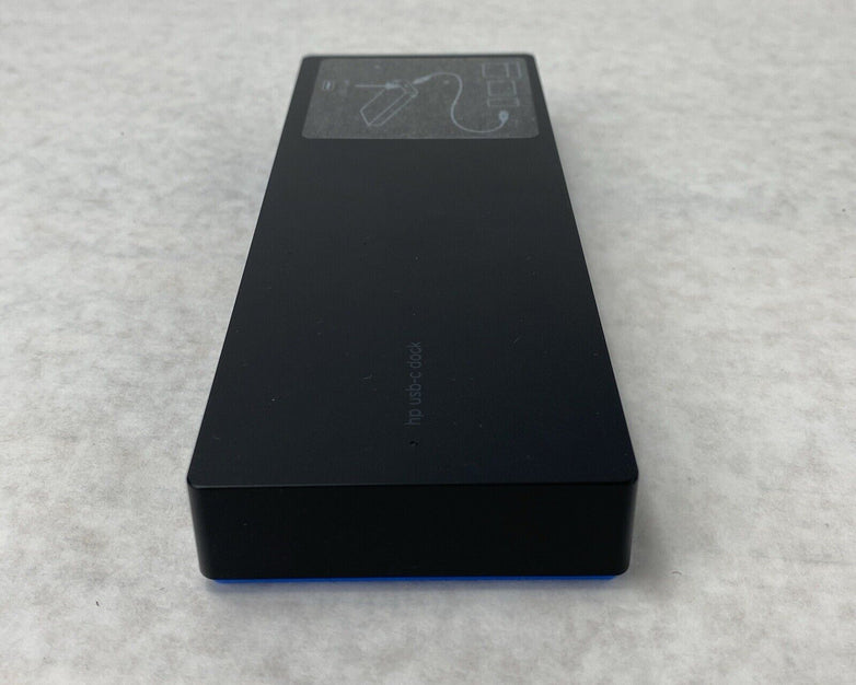 Lot of 3 HP L13898-002 USB-C Dock G4 Blue/Black - Tested