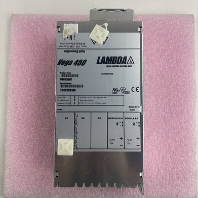 Lambda Vega 450 Power Supply V40616F 450W Industrial PSU Untested