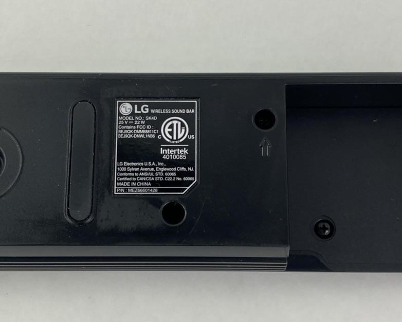 LG SK4D Bluetooth Wireless Soundbar - No AC/Remote