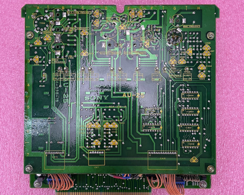 Sony AU-25 & AU-13 Board BVU-800 U-Matic - Untested