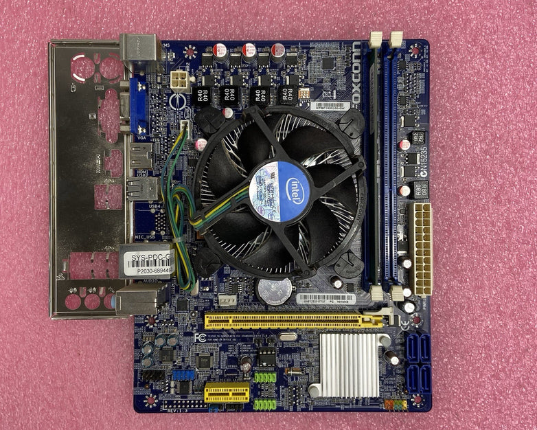 Foxconn H61MXE Motherboard Intel Pentium G2030 3GHz 4GB RAM w/IO Shield