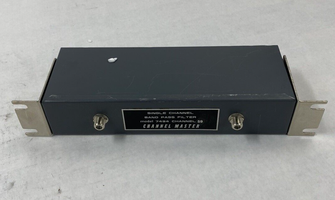 Channel Master MATV Systems Model 7494 Band Pass Filter UHF Band Channel 59