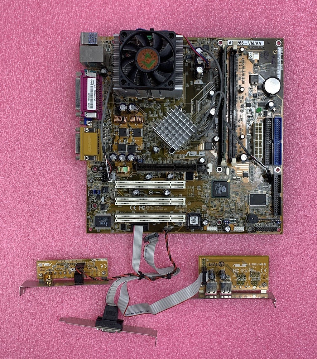 Asus A7N266VM Motherboard AMD Athlon 1.93GHz 512MB RAM w/ Shield