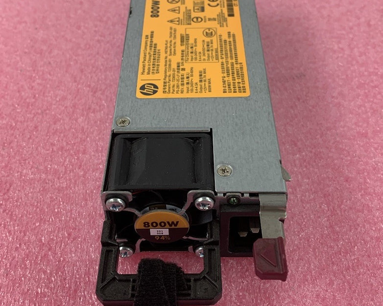 HP HSTNS-PL41 723599-001 800W Power Supply (Lot of 2)