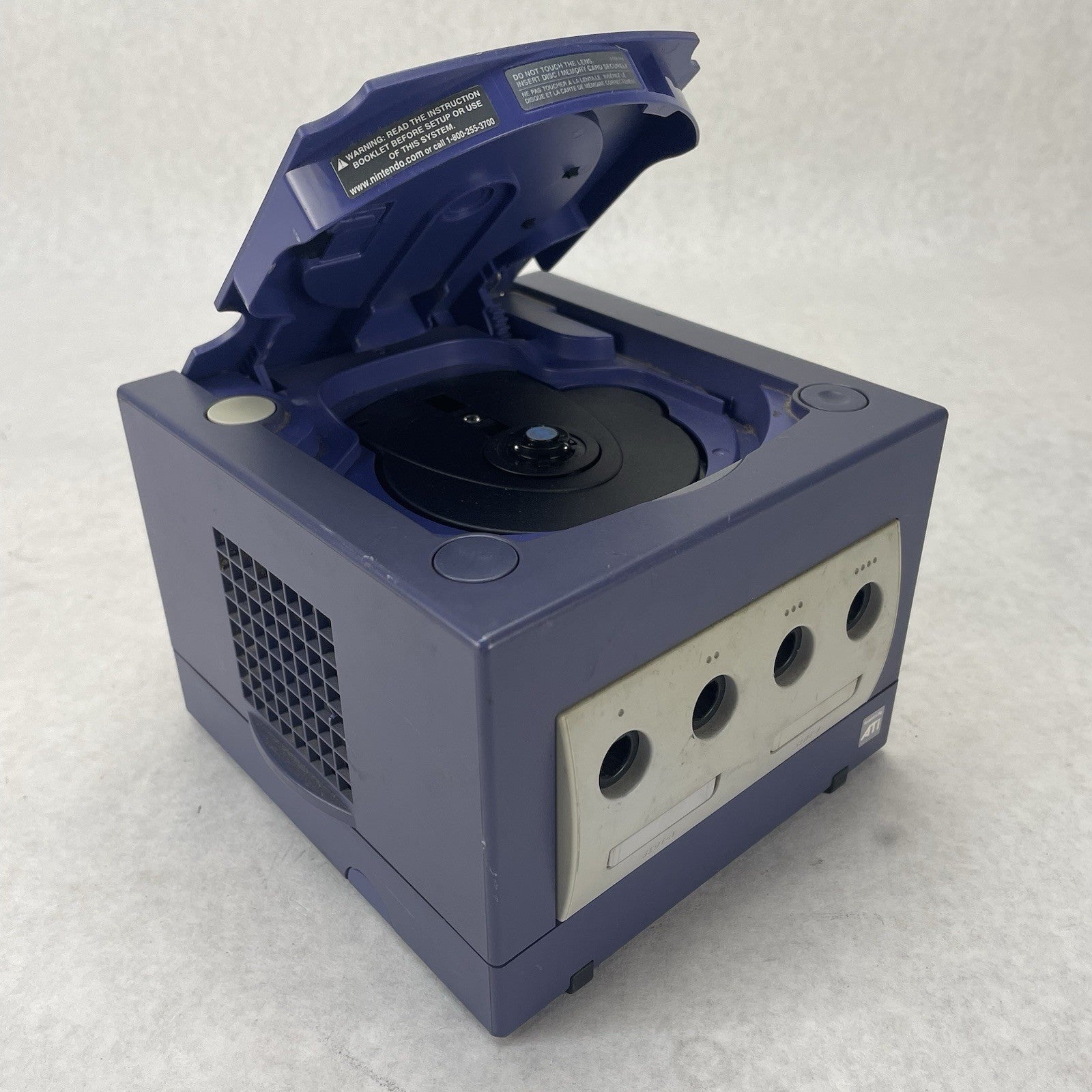 Nintendo Gamecube DOL-001 Indigo Console Tested0