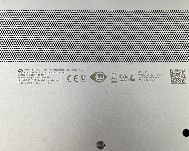 HP mt45 14" Ryzen 3 Pro 3300U 2.10 GHz 4 GB RAM No SSD/OS/AC