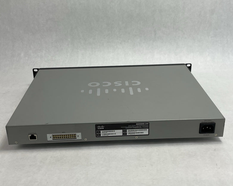 Cisco SG550XG-24F-K9 Tested & Reset