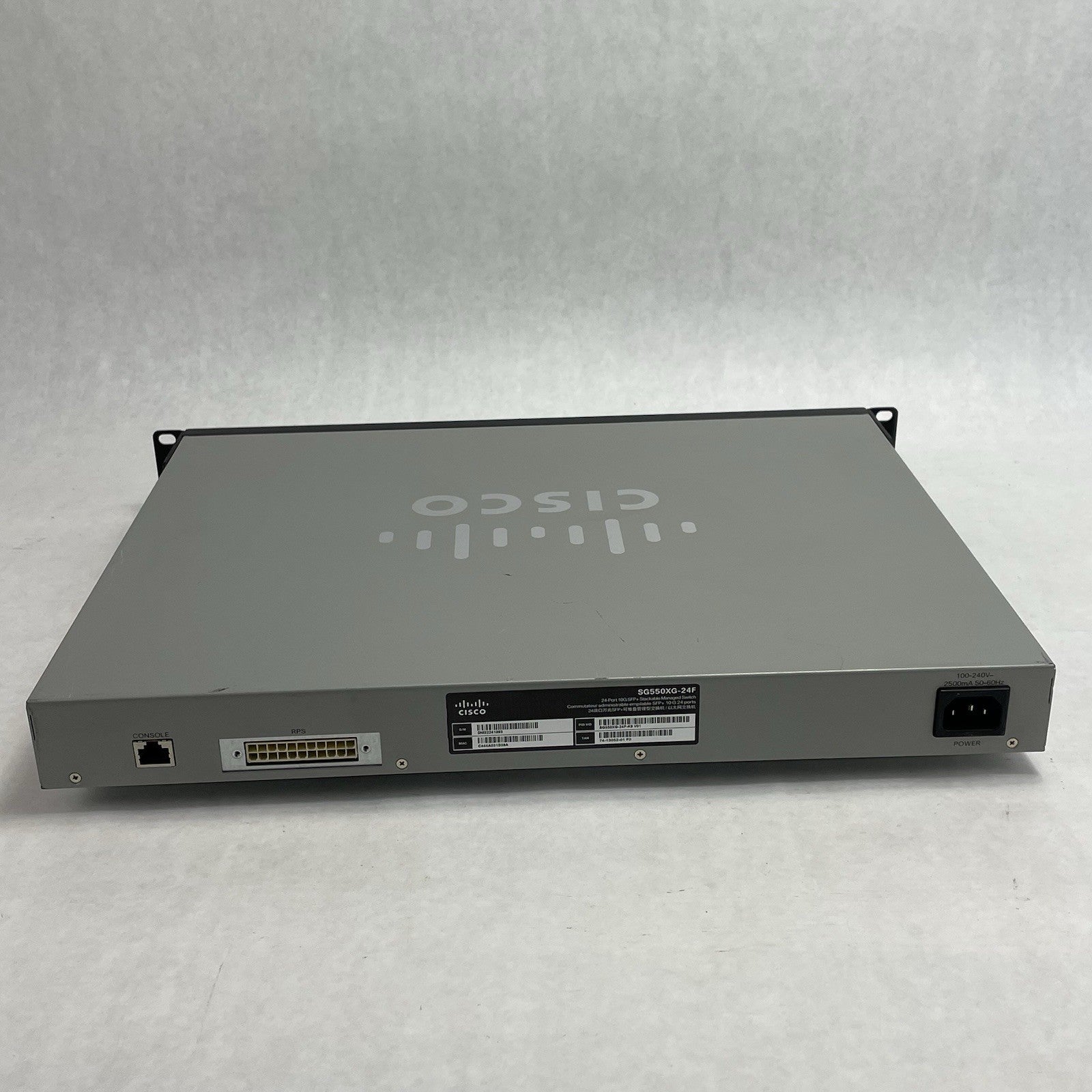 Cisco SG550XG-24F-K9 Tested & Reset7