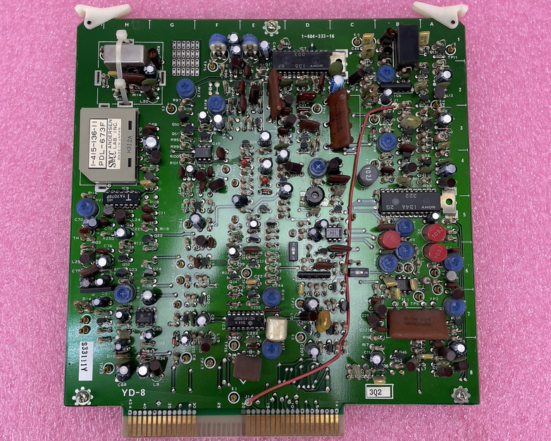 Sony YD-8 1-604-333-16 Board BVU-800 U-Matic - Untested
