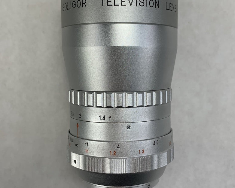 Soligor 1:1.4 75mm Television Lens C-Mount w/Box