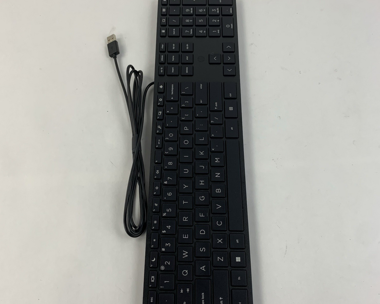 HP L969-001 Wired Desktop 320k & Halley USB Keyboard - Untested - Lot of 5