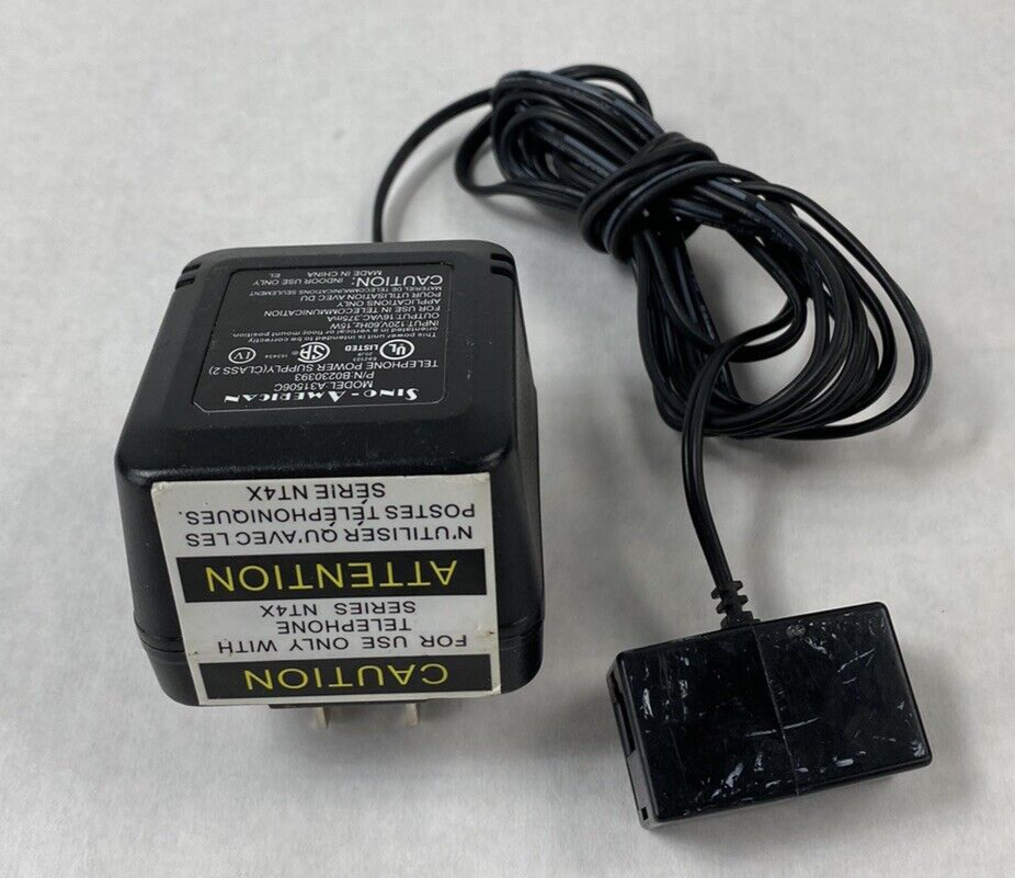 Sino-American Model: A31506C PN: A0673073 AC Adapter