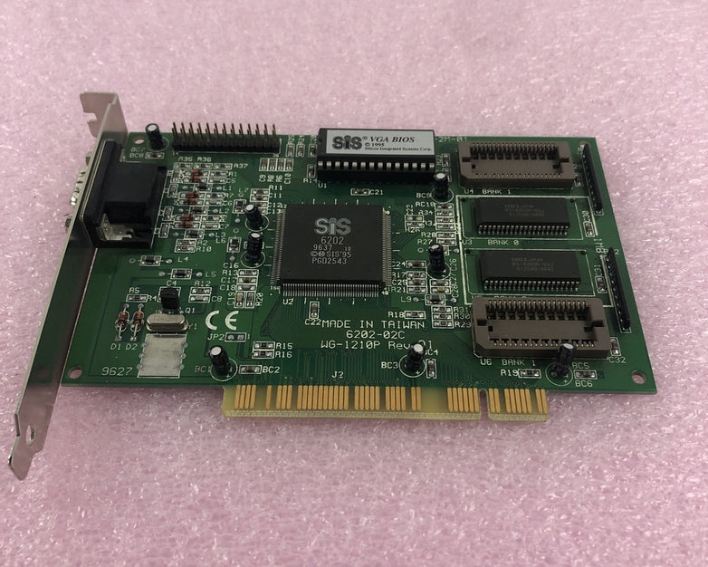 Silicon Integrated 6202-02C WG-1210P Rev.A1 VGA Video Card