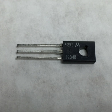 NOS Genuine  Motorola JE340 3-Pin Transistor  Lot of 10