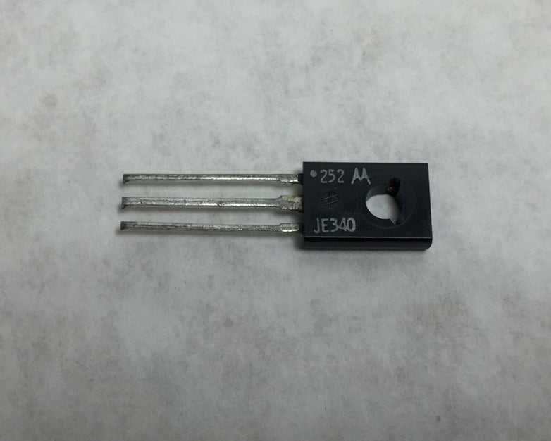 NOS Genuine  Motorola JE340 3-Pin Transistor  Lot of 10