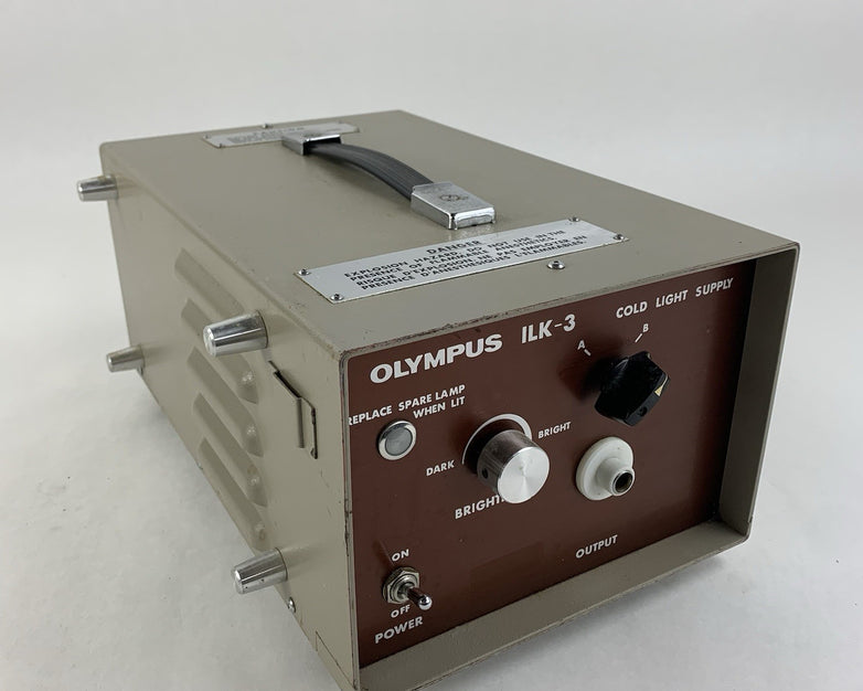 Olympus ILK-3 Cold Light Supply - Powers On - No Lamp Included