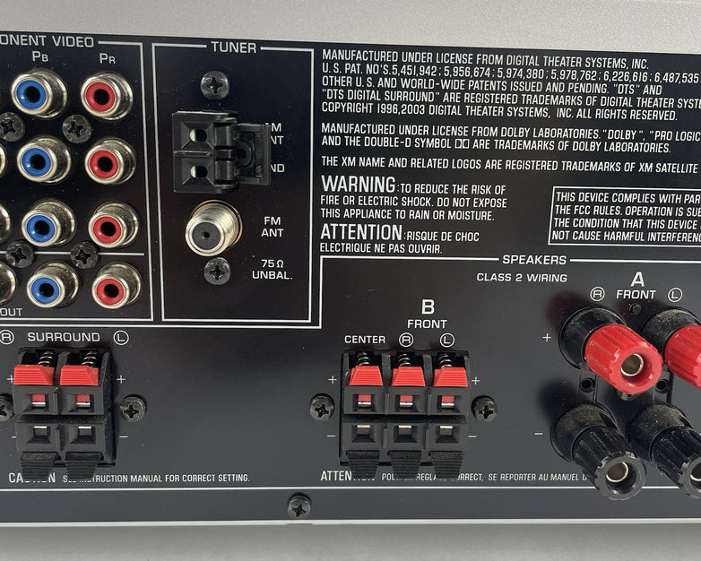 Yamaha HTR-5930 5.1 Channel Home Theater Audio Receiver No Remote For Parts