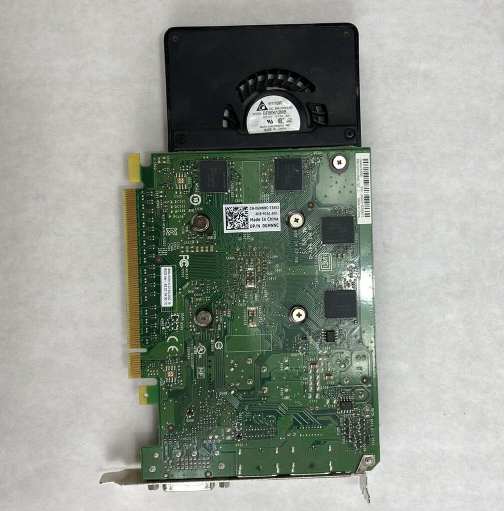 NVIDIA Quadro BFB0612MB DP/N: 0GMNNC Video Graphics Card Tested