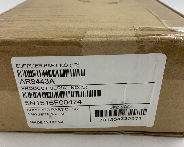 APC AR8443A Rack Cable Management Panel Black 0U New Box Opened