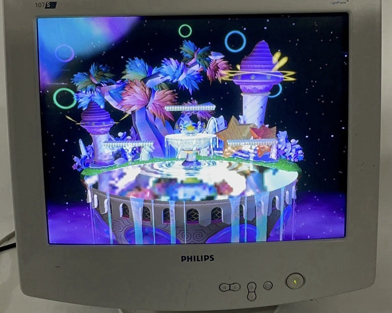 Philips Lightframe 107S21  17" 100Hz VGA CRT Monitor - Tested