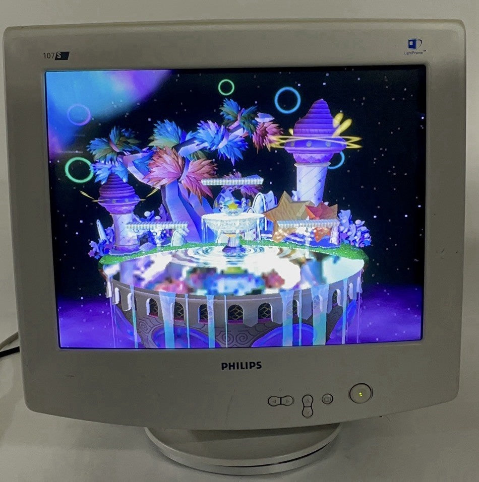 Philips Lightframe 107S21  17" 100Hz VGA CRT Monitor - Tested1