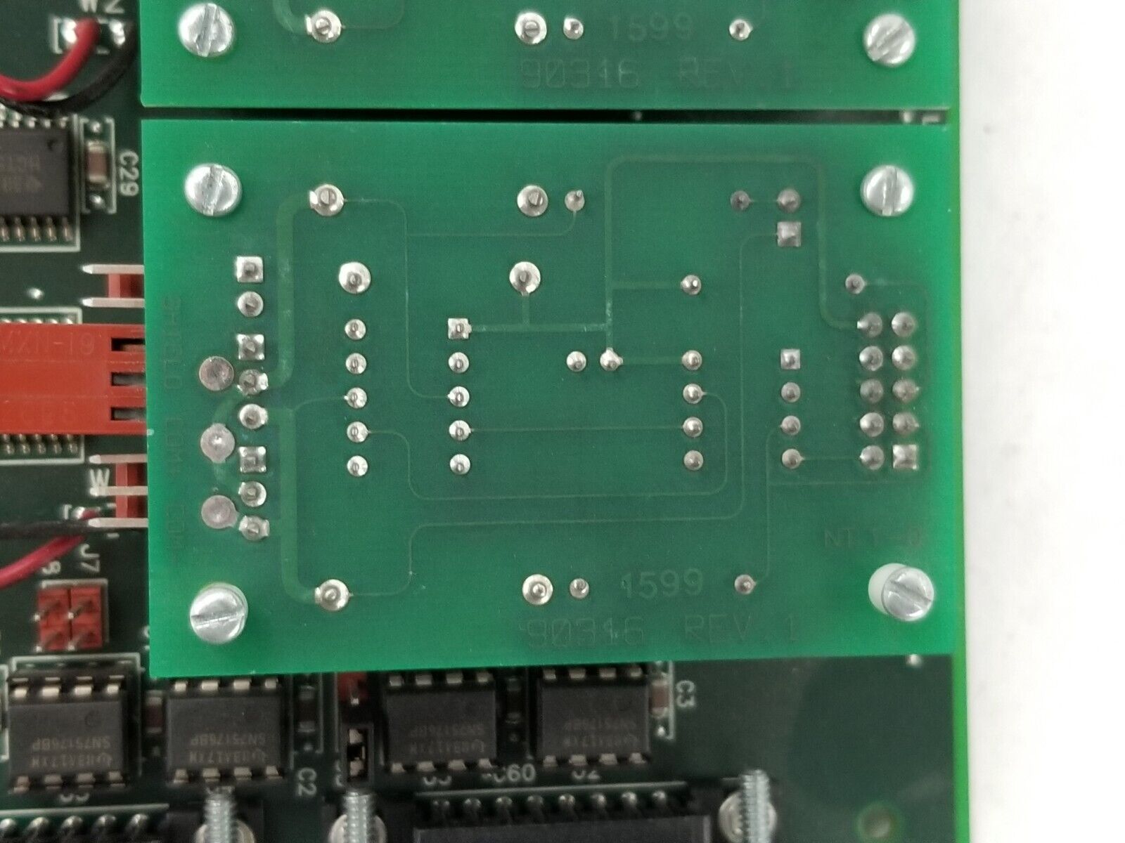 Montgomery P-24870 90750 Rev 1 16Bit ISA Card